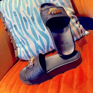 Versace Flip Flops Women size 37.5 (7.5)